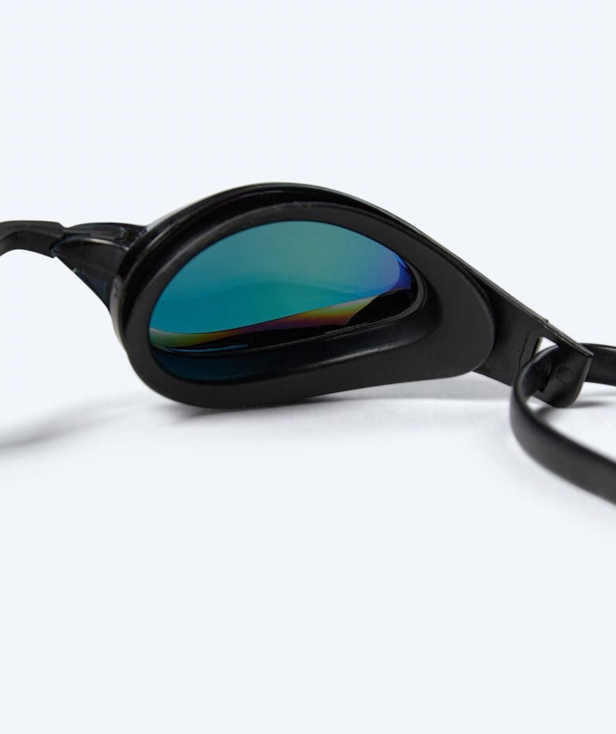 Watery Elite simglasögon - Rattle Pro Mirror - Svart/guld