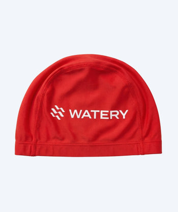 Watery badmössa (från 10 år) - Signature Elastane - Röd