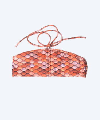 Kuaki Mermaids sjöjungfrubikiniöverdel för flickor - Orange