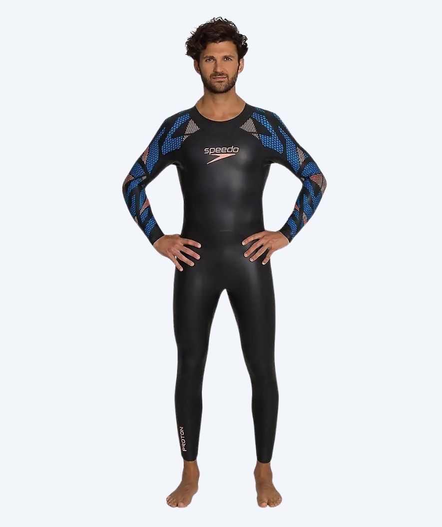 Speedo våtdräkt för herr - Proton - Svart/Blå