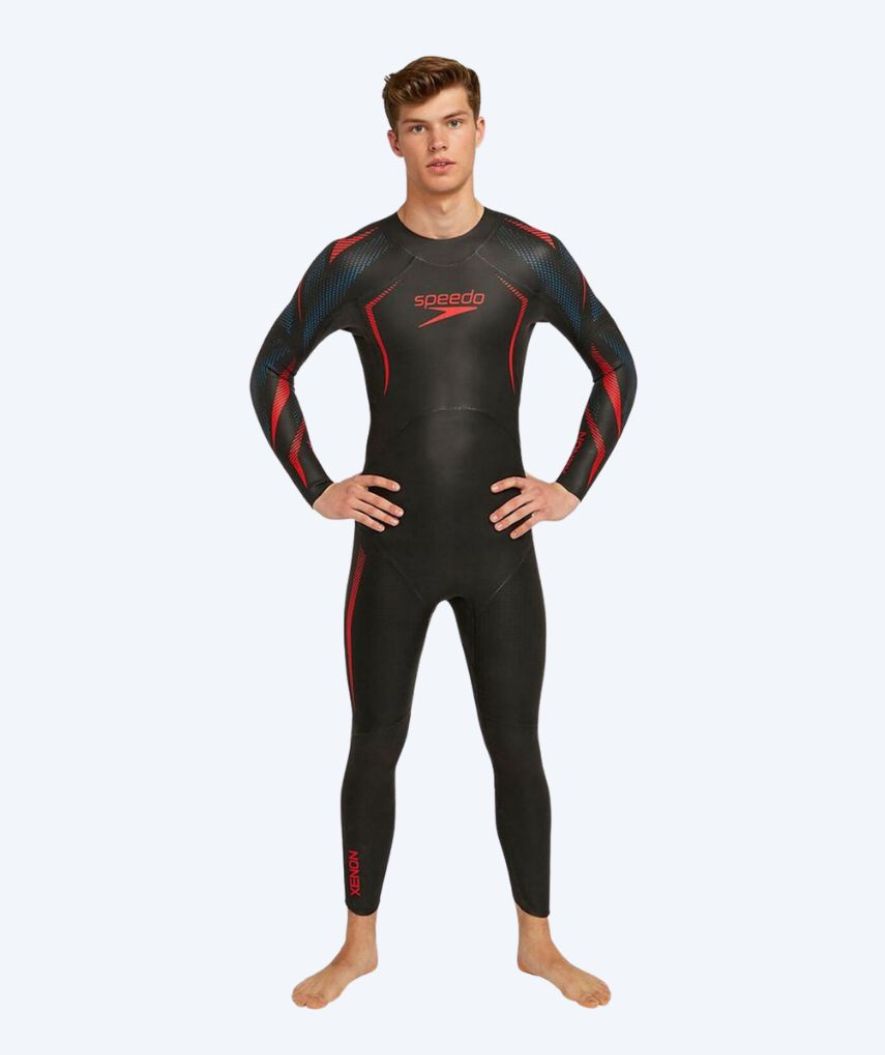 Speedo våtdräkt för herr - Xenon - Svart/röd