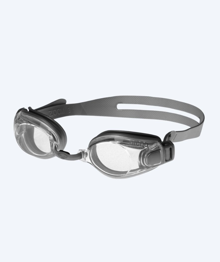 Arena motionssimglasögon - Zoom X-Fit - Grå/klar