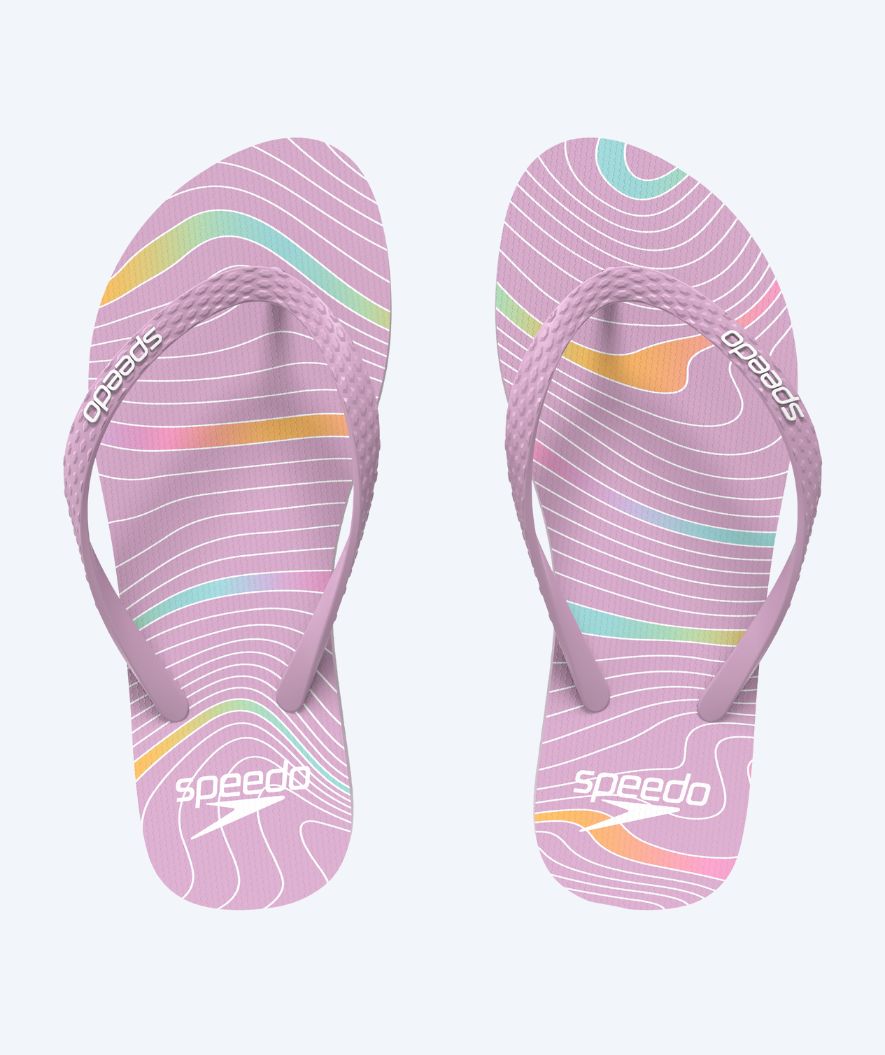Speedo flip flops för dam - Ljusrosa
