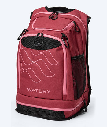 Watery simväska - Viper Elite 45L - Röd/ljusrosa