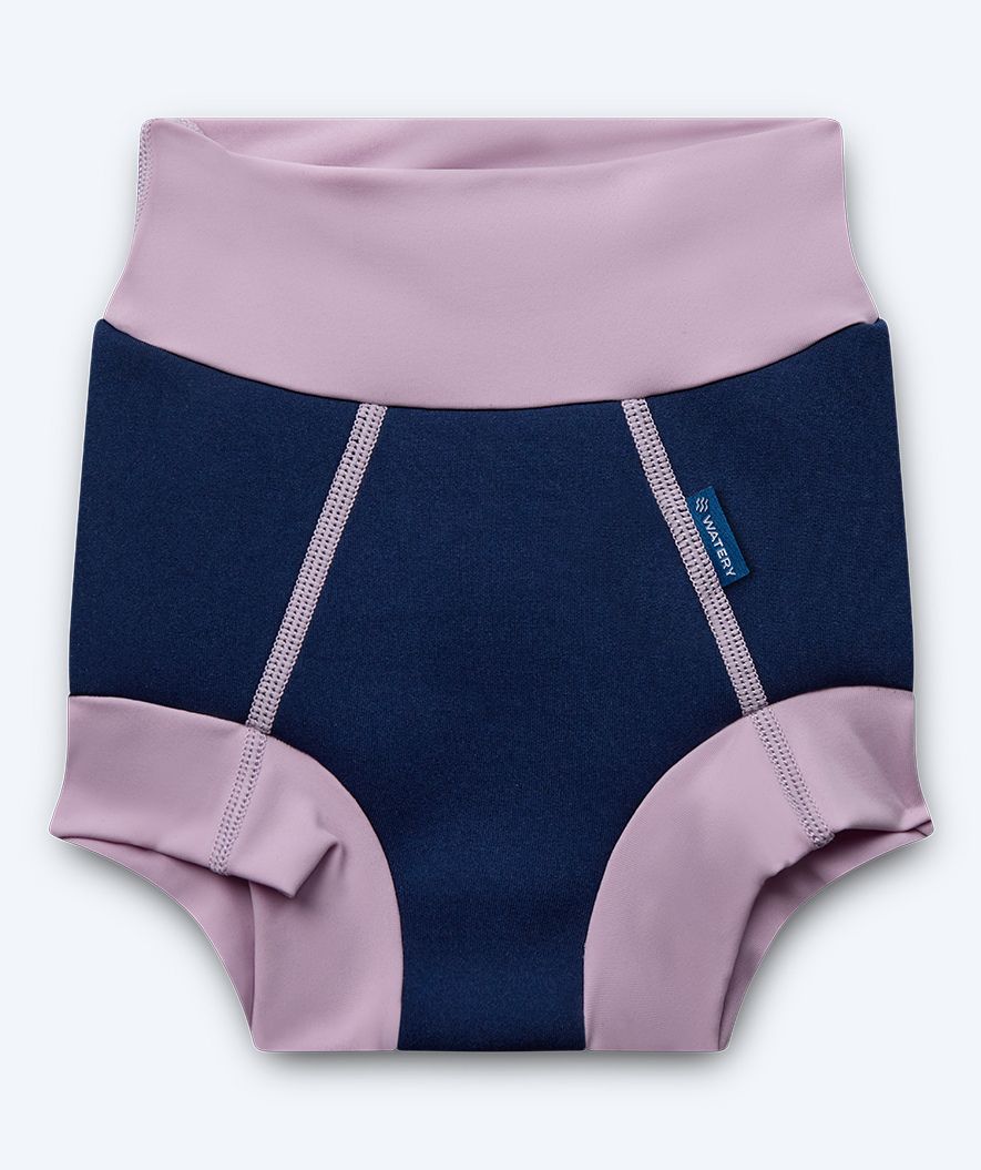 Watery blöjbadbyxor för barn - Neoprene Swim Nappy - Atlantic Purple