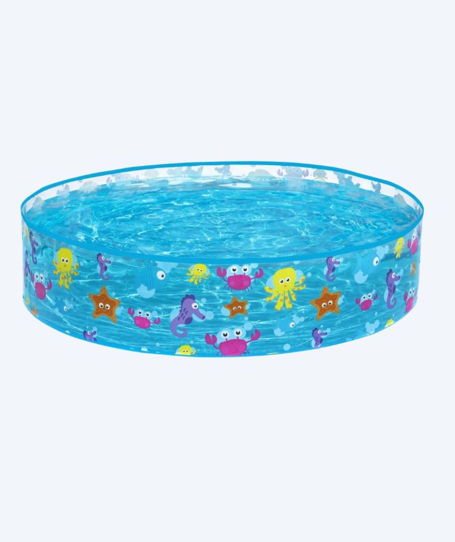 Bestway badbassäng - Aquatic Fill 'n Fun - Multifärgad