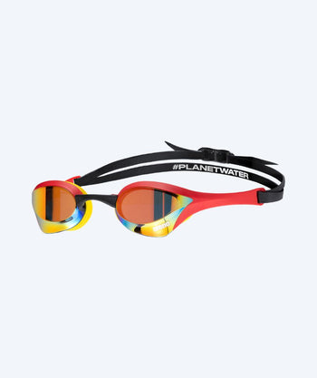 Arena Elite simglasögon - Cobra Ultra SWIPE Mirror - Röd/guld (Limited 2026)