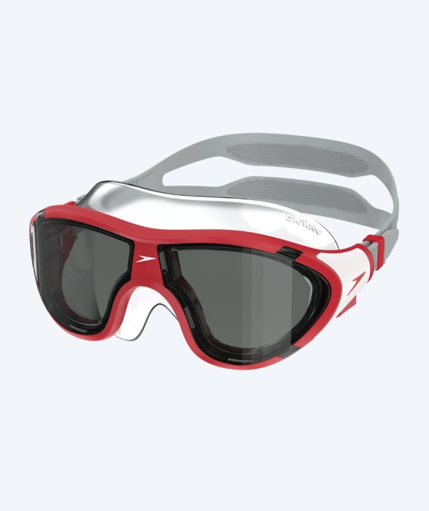 Speedo simmask för junior - Biofuse 2.0 - Röd (Smoke lins)