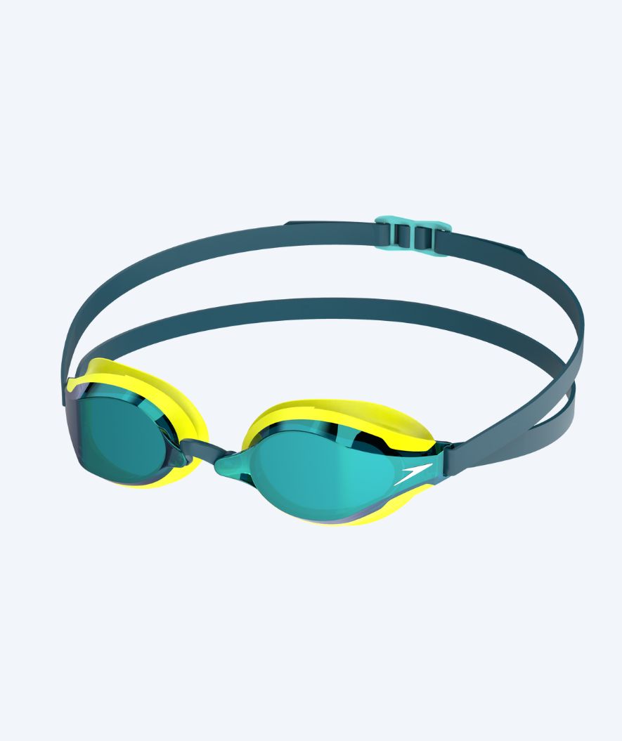 Speedo Elite simglasögon - Fastskin Speedsocket 2 Mirror - Gul/grön