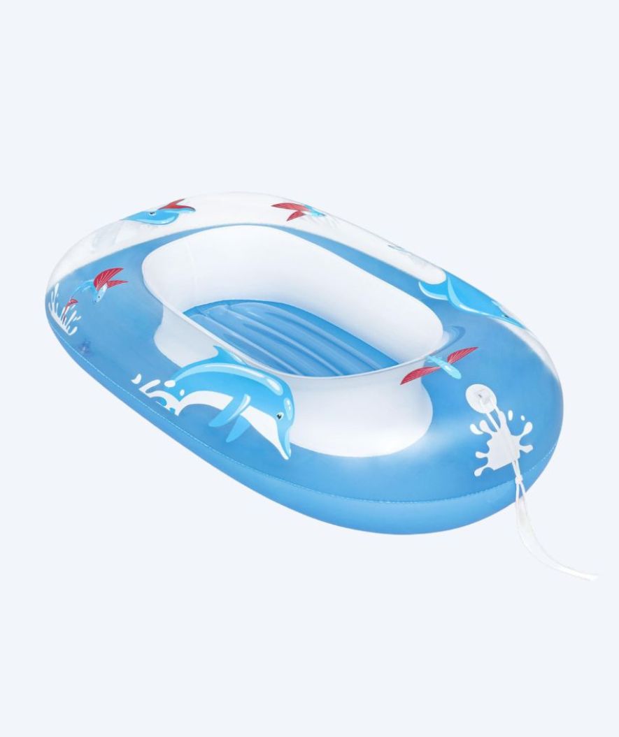 Bestway badmadrass för baby - Floatin' Friends - Blå