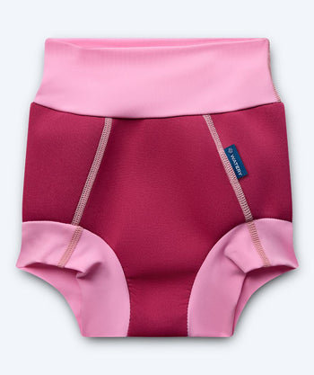 Watery blöjbadbyxor för barn - Neoprene Swim Nappy - Atlantic Rosa