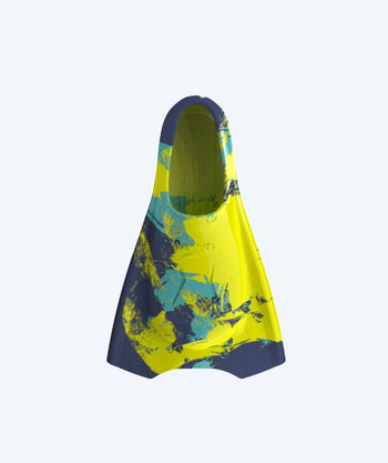 Speedo simfötter - Short Blade - Gul/mörkblå