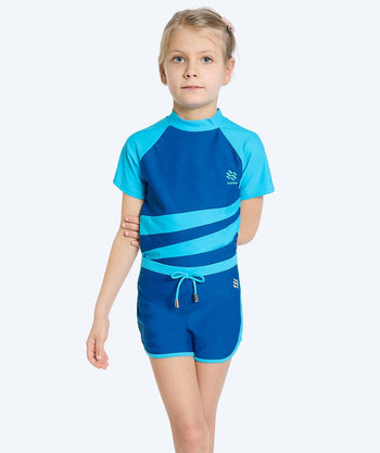 Watery UV badshorts för barn - Manami - Atlantic Blue