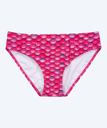 Fin Fun bikiniunderdel för flickor - Malibu Rosa (Ljusrosa)