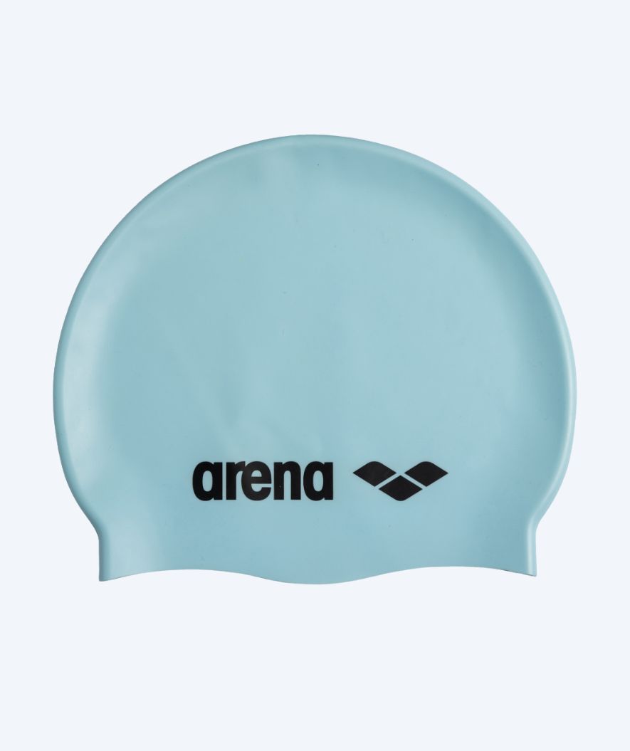 Arena badmössa - Classic Silicone - Ljusblå/svart