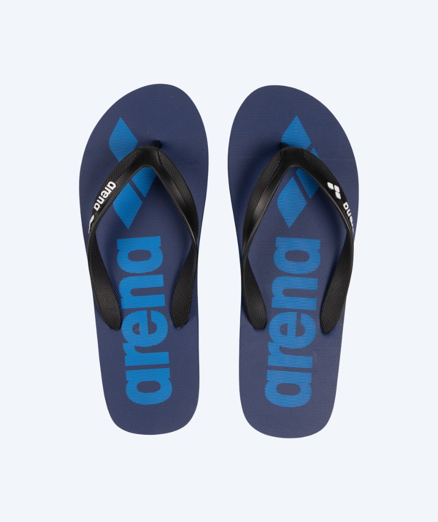 Arena flip flops för vuxna - Mörkblå/svart