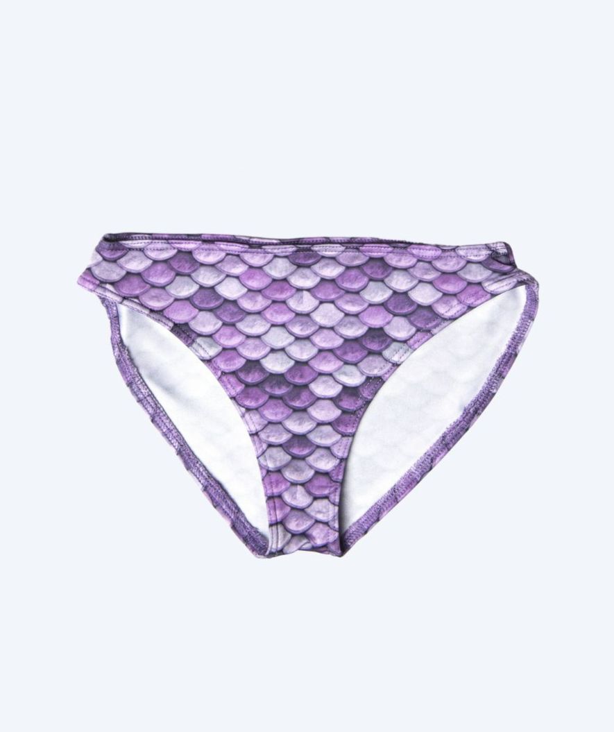 Kuaki Mermaids bikiniunderdel för flickor - Lila