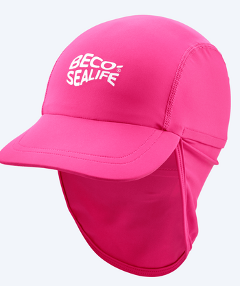 Beco solhatt för barn - Sealife - Rosa