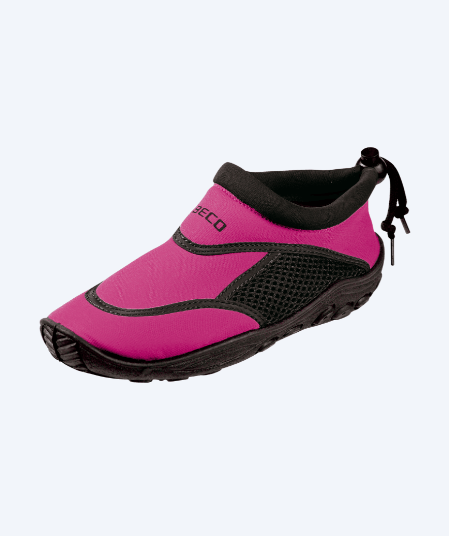 Beco neoprenbadskor för barn - Rosa/svart