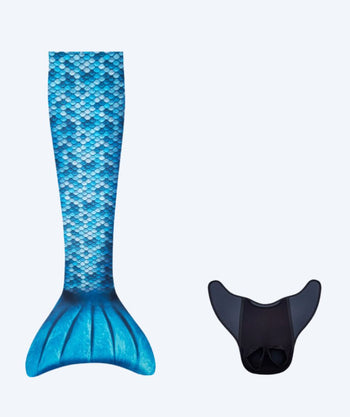 Kuaki Mermaids sjöjungfrufena för barn - Set - Mörkblå
