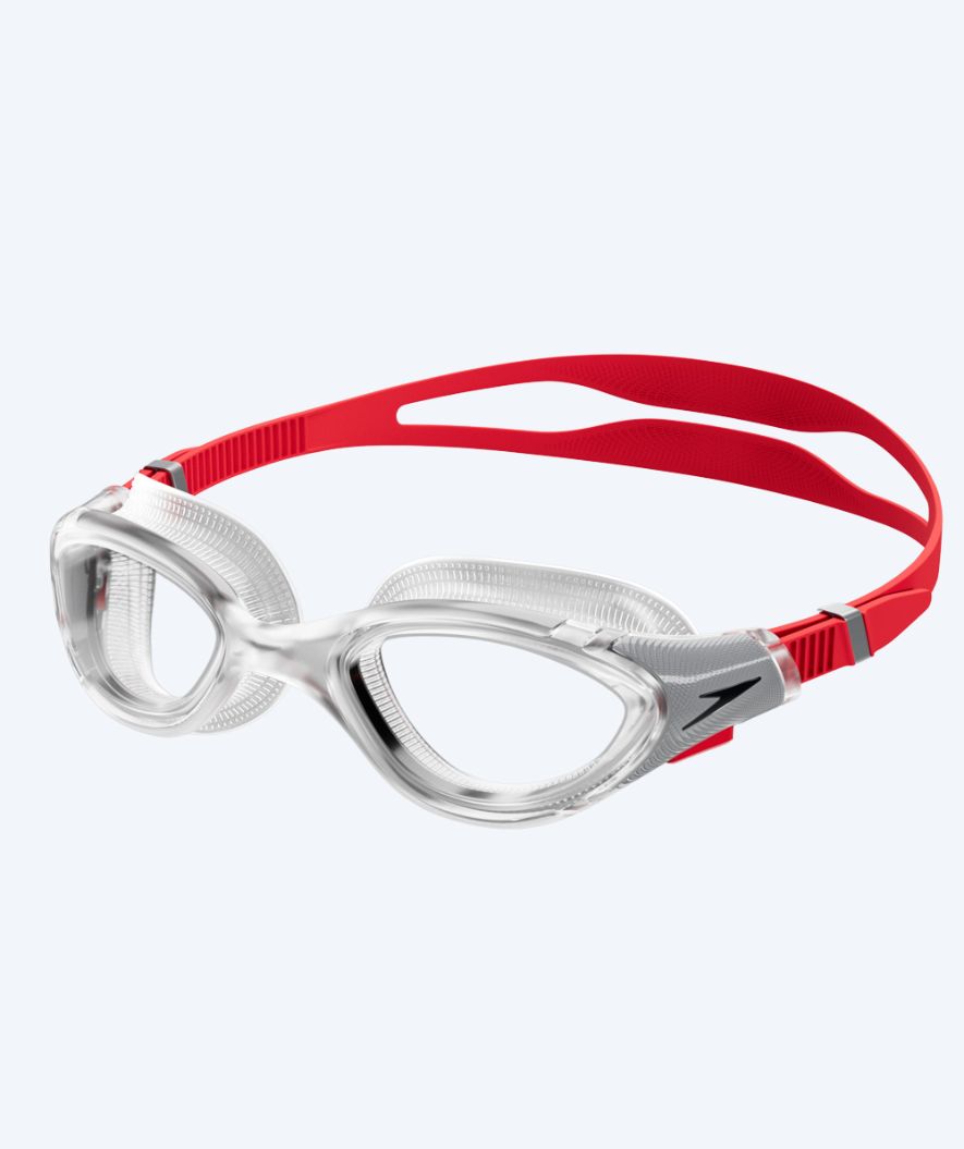 Speedo motionssimglasögon - Biofuse 2.0 - Röd/klar