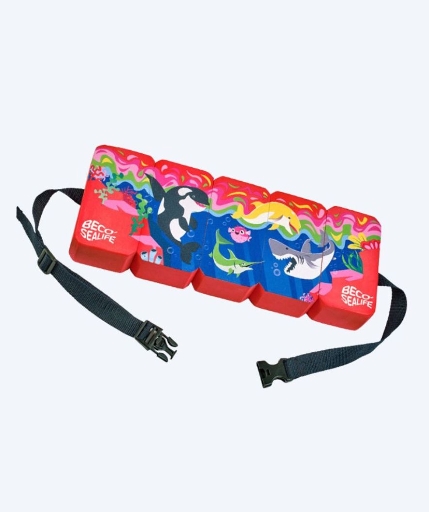 Beco simbälte för barn (2-6) - Sealife - Röd