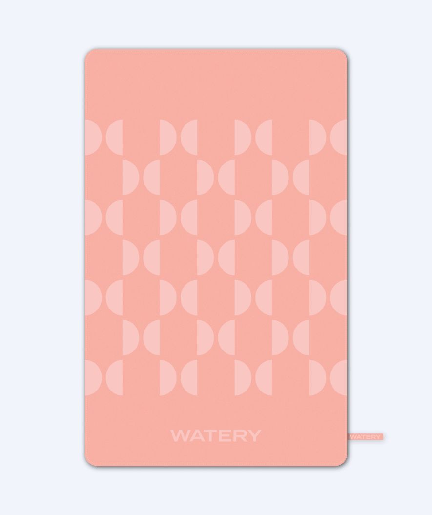 Watery mikrofiberhandduk (175 x 110 cm) - Rafferty - Blurish Rosa