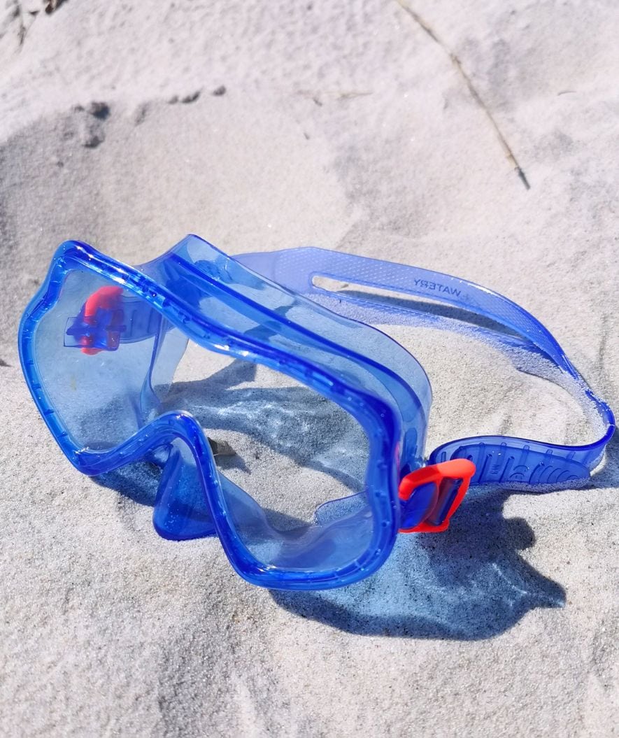 Watery snorkelset för barn (4-10) - Winslet/Bimasha - Blå/mörkblå