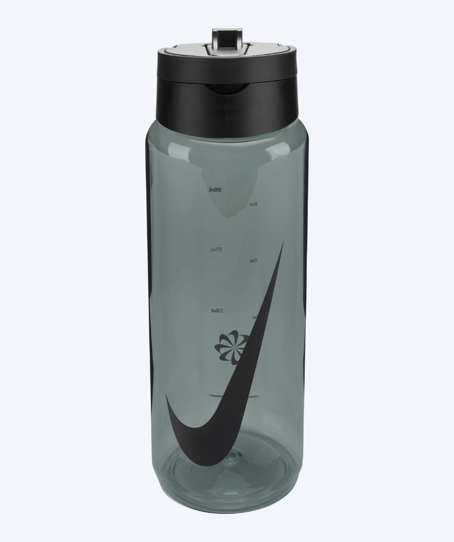 Nike vattenflaska - Renew Recharge Straw - Svart