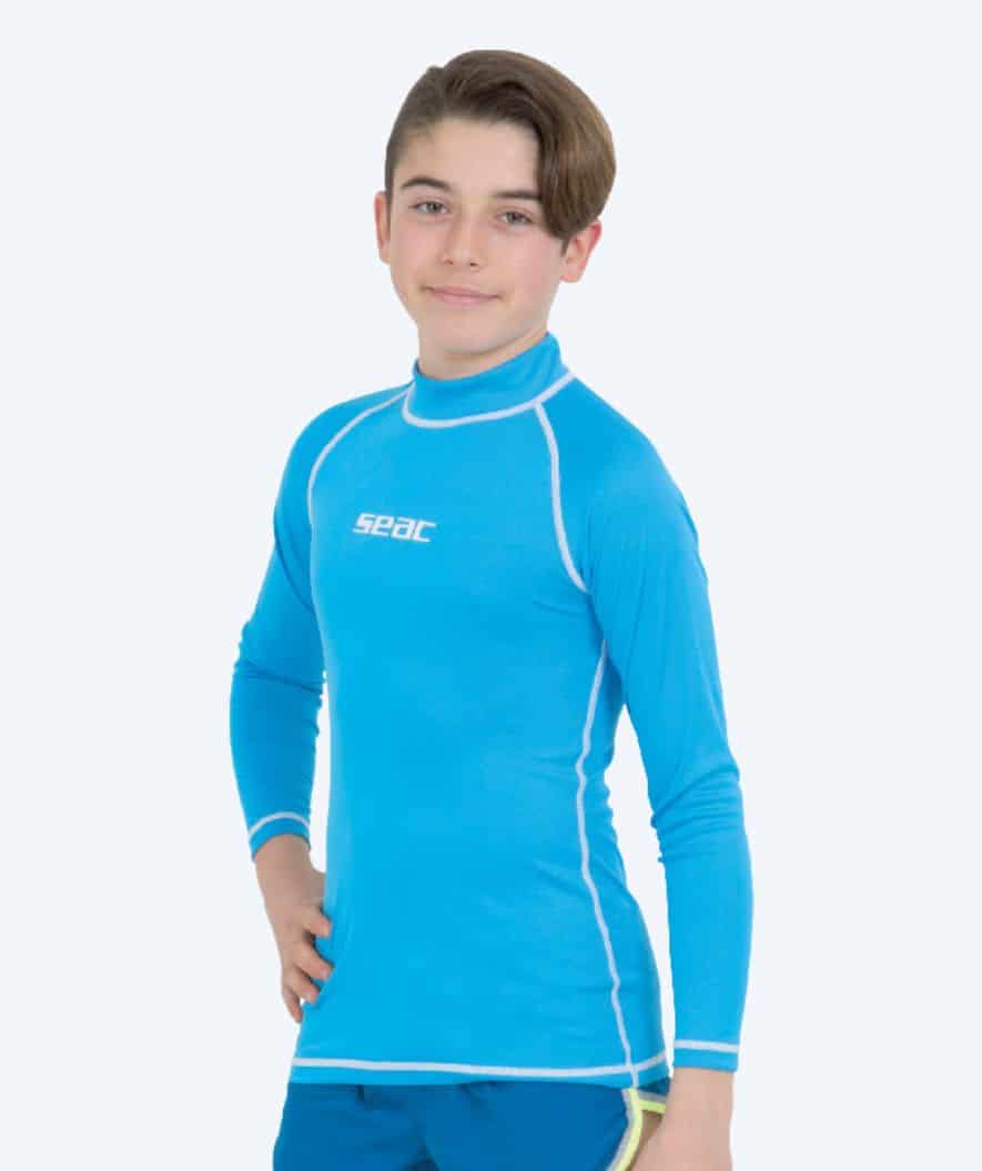 SEAC UV tröja för barn - T-Sun Long - Blå/vit