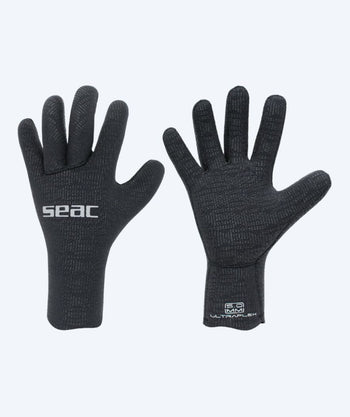 SEAC dykarhandskar för vuxna - Ultraflex 3,5 MM - Svart