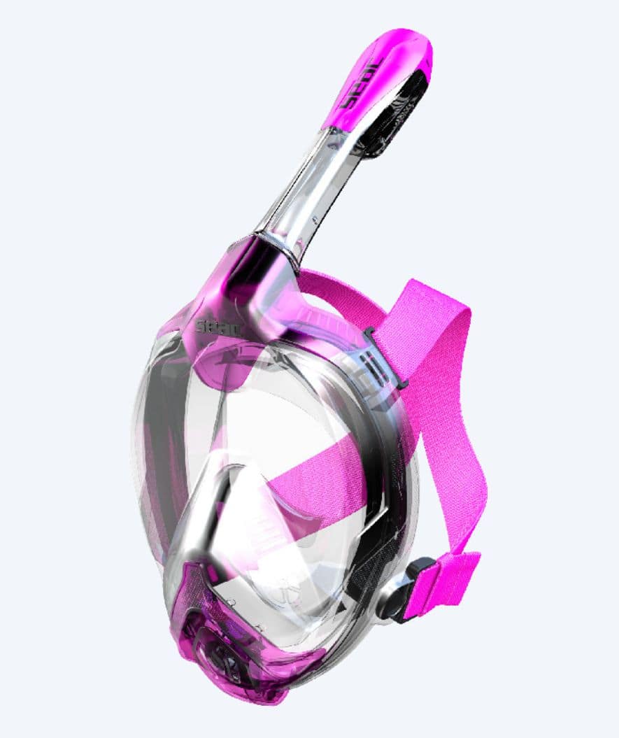 SEAC full face cyklop för barn - Libera XS/S - Rosa