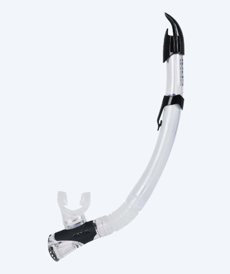 SEAC semi dry snorkel för vuxna - Fast Tech - Svart