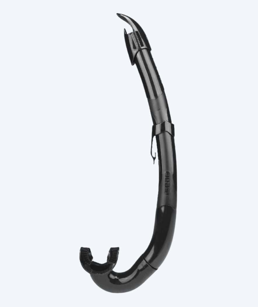 SEAC semi dry snorkel för vuxna - Flash - Svart