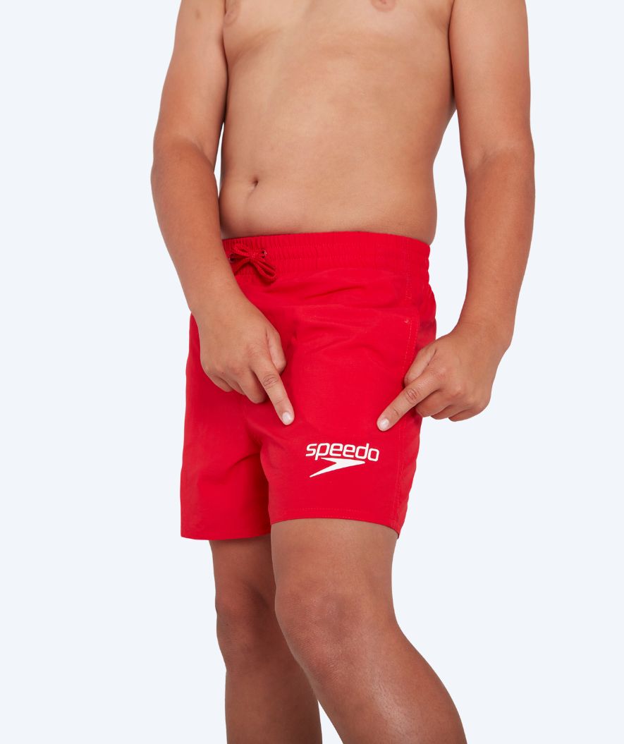 Speedo badshorts för pojkar - Essential - Röd