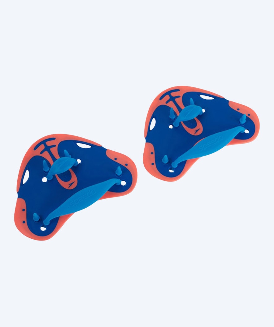 Speedo fingerpaddlar - Biofuse - Blå/orange