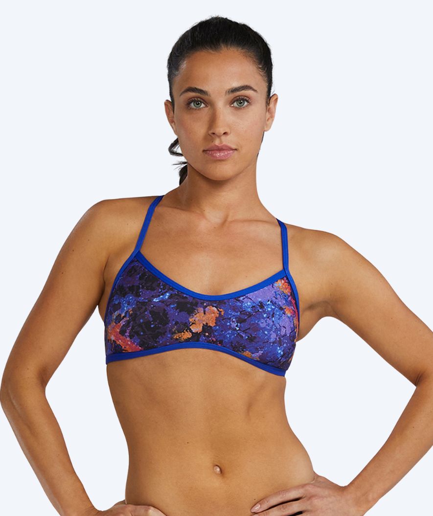 TYR bikinioverdel för dam - Durafast Elite Trinity - Lila/orange