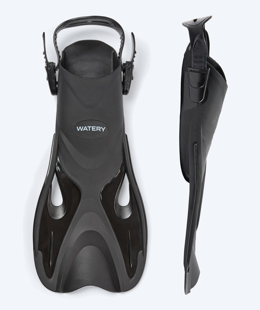 Watery snorkelset för vuxna - Fisher/Hudson - Blå