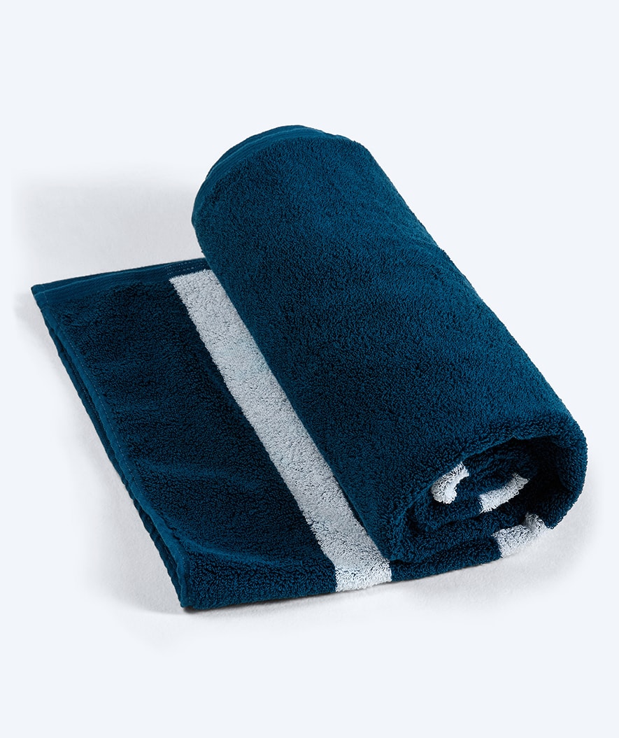Watery badhandduk - Heat Swim Bomull - Ocean Blue