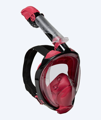 Watery full face cyklop för vuxna - Ocean Pro - Röd