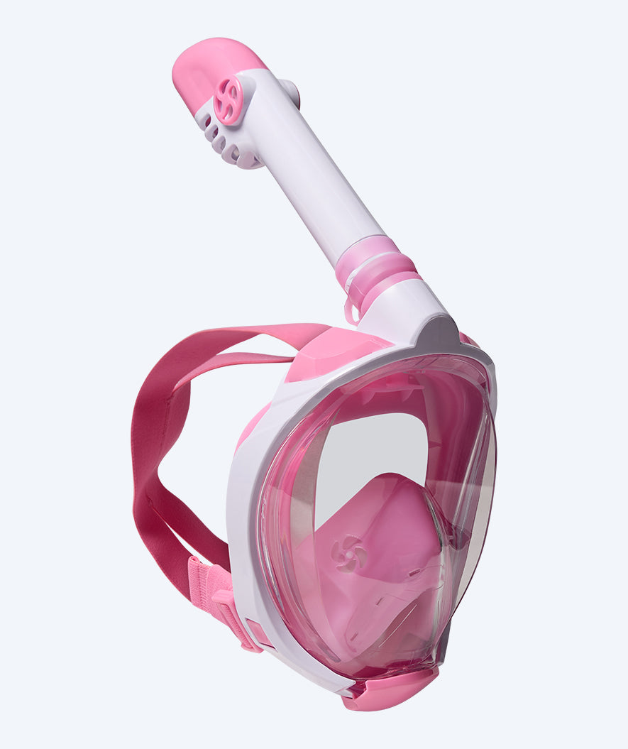 Watery full face cyklop för barn - Ocean Pro - Rosa