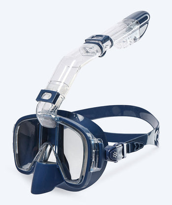 Watery full face cyklop för vuxna - Pearl - Mörkblå