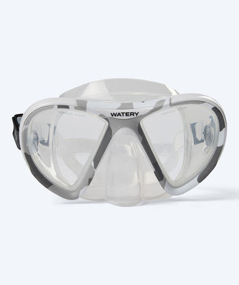 Watery cyklop för vuxna (från 12 år) - Rudder Camo - Klar