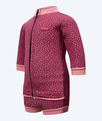 Watery våtdräkt för baby - Tropical Wrap'n Nappy - Atlantic Rosa