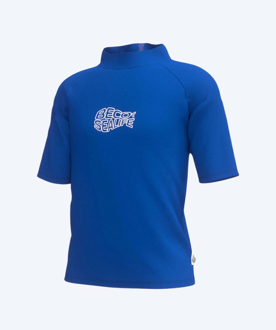 Beco UV tröja för barn - Sealife Kortärmad Rashguard - Blå