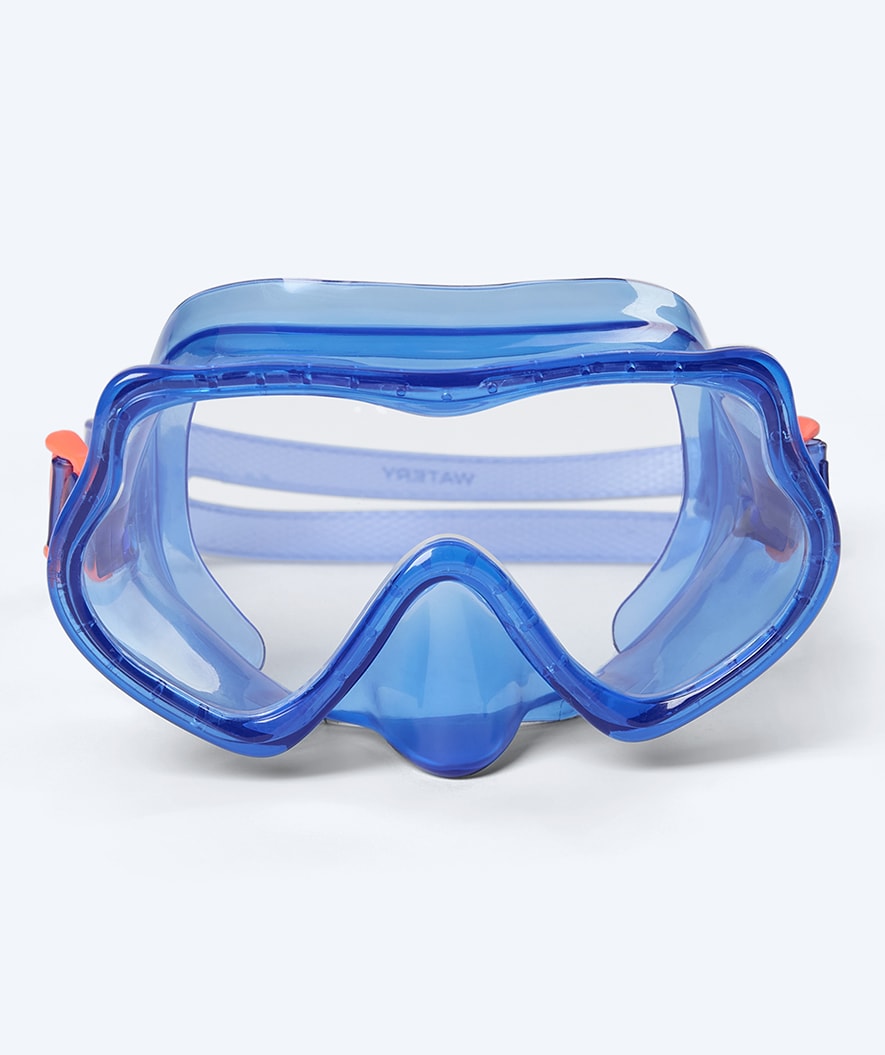 Watery snorkelset för barn (4-10) - Winslet/Bimasha - Blå/mörkblå